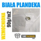 Biała Plandeka 3x5 (wzmacniana) WHITE 90g/m2