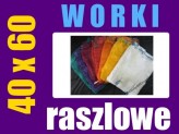 Worki raszlowe -15kg- 40x60cm (100szt)